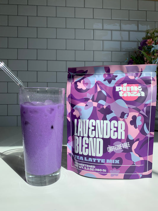 Lavender (DECAF) Tea Powder - Caffeine Free