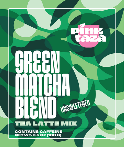 Green Matcha Blend Latte Mix Powder