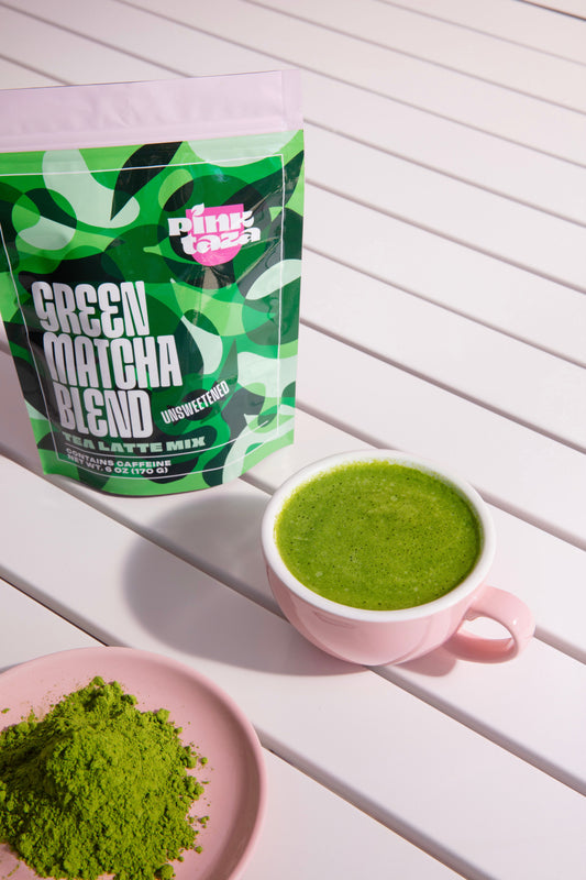 Green Matcha Blend Latte Mix Powder
